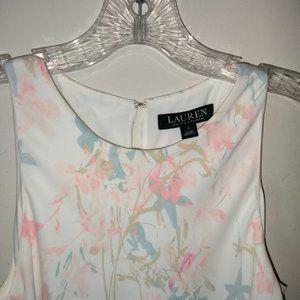 Ralph Lauren sleeveless floral dress